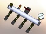 Zbiralni kolektor 2x4