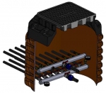Geotermal 2x8 v prerezu